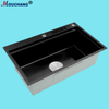 Home Kitchen Wash Basin 201SS Handmade Sink With Faucet