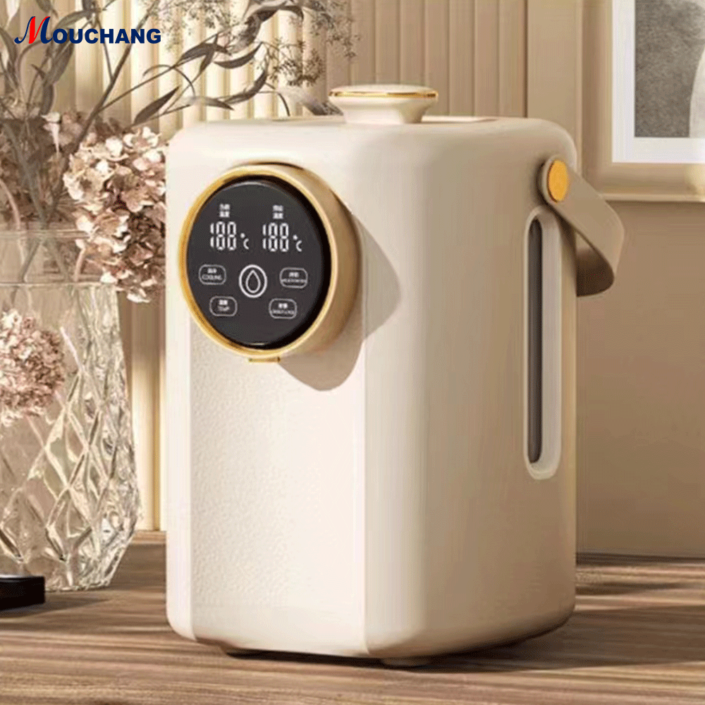 Temperature Setting Child Lock Desktop Electric Thermo Pot Glass Electric Water Dispenser