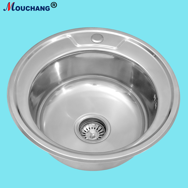 School Polish Single Tank Stainless Steel Sink with Faucet