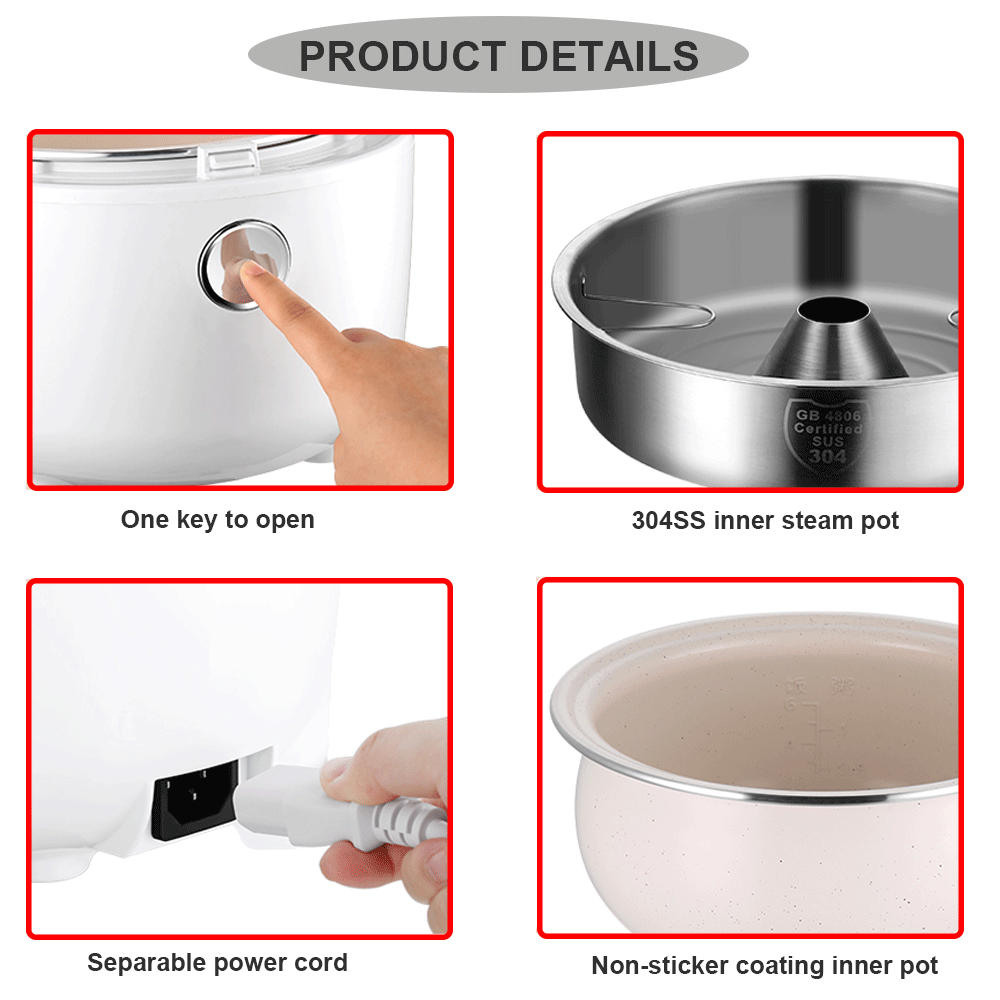 Kitchen Multi Functional 3L Digital Low Sugar Rice Cooker