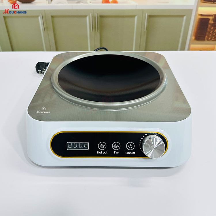 2500W Concave Single Burner Desktop Induction Cooker