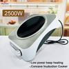 2500W Concave Single Burner Desktop Induction Cooker