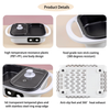 Kitchen Use Multi Functional Knob Control Hot Pot With Grill