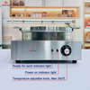 40cm/16inch Electric Crepe Maker, BBQ Meat Grill,Mogogo Injera Maker, Ethiopian Injera Maker