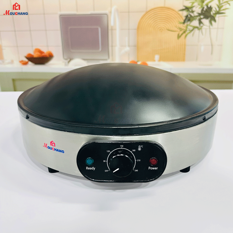 Mouchang Saj Bread Maker Electric Making Machine Automatic Household 40cm Gursaan Cooking Machine