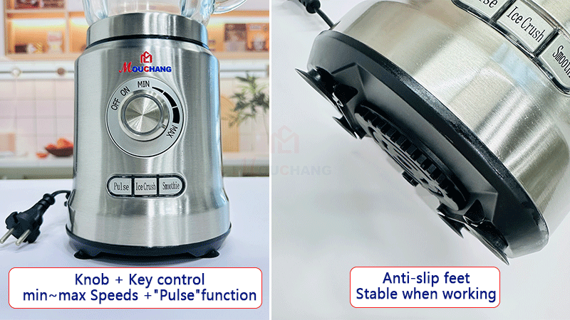juicer blender in knob control