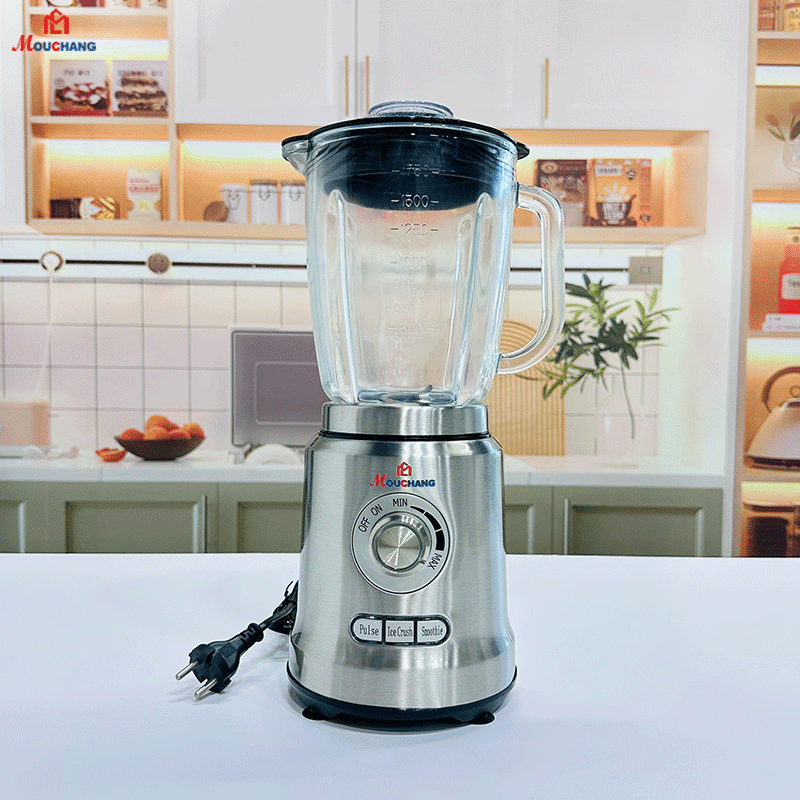 1.75L 1200W Full Stainless Steel body Juicer Blender with 304ss Grinding Cup
