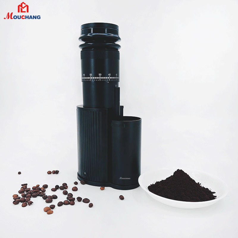 Home Use Electric Professional High Precision Aluminum Alloy Coffee Bean Grinder