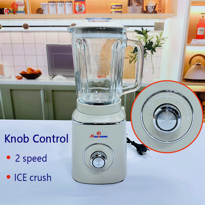 1.5L Glass Juicer Blender with Mill and Coffee Bean Grinder