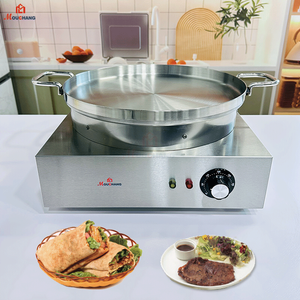 40cm/16inch Electric Crepe Maker, BBQ Meat Grill,Mogogo Injera Maker, Ethiopian Injera Maker
