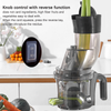 Cold Press Juicer Masticating Juice Extractor with Big Feed Mouth Powerful Slow Juicer